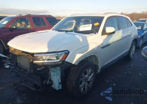 2020 Volkswagen Atlas Cross Sport 2.0T S from USA, damaged, VIN 1V2GC2CA2LC213264